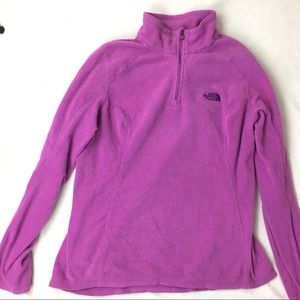 [The North Face] Pullover Fleece, Pink/purple